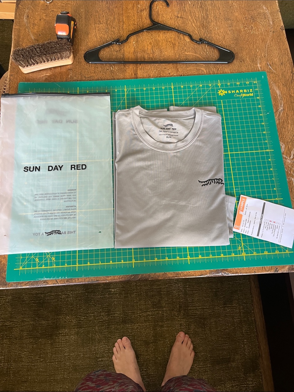 Sun Day Red Men's Crewneck shirt in Light Gray